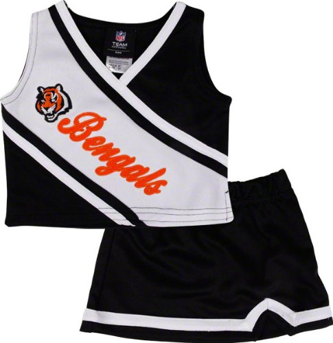 Cincinnati Bengals Toddler 2-Piece Cheerleader Set