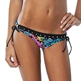 Xhilaration® Juniors Animal Print Keyhole Side Tie Swim Bottom - Multicolor