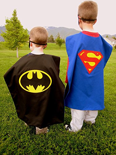 Superhero-Cape-and-Mask-Costumes-For-Kids-SET-Capes-Masks-Stickers-and-Tattoos