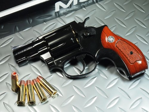 コクサイ　　【モデルガン】　　NEW M36 フルメタルウッディ調グリップ　2インチ