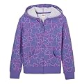 Girls' Circo&reg; Printed Hoodie - Violet Rhythm
