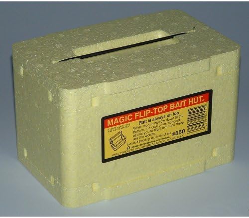 Magic Products Magic Flip Top Bait Box, Brown by Magic Products