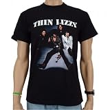 Merchandise - "Thin Lizzy - Group" Band T-Shirt, schwarz von Thin Lizzy