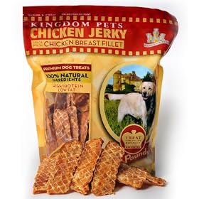 Chicken Jerky-Kingdom Pets Healthy Dog Treats, 3lbs