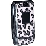 XCITE RAZR SNAP ON COVE RWHITE LEOPARD E*
