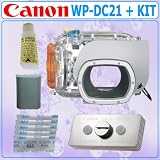 Canon WP-DC21 Underwater Housing for Canon PowerShot G9 + Accessory Kit