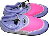 Adult UK 5 Purple/PINK TWF Beach Shoe. Swimming Wetsuit Booties / Aqua Shoes.
