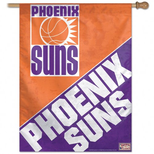 Phoenix Suns Throwback Vertical Flag: 27x37 Banner