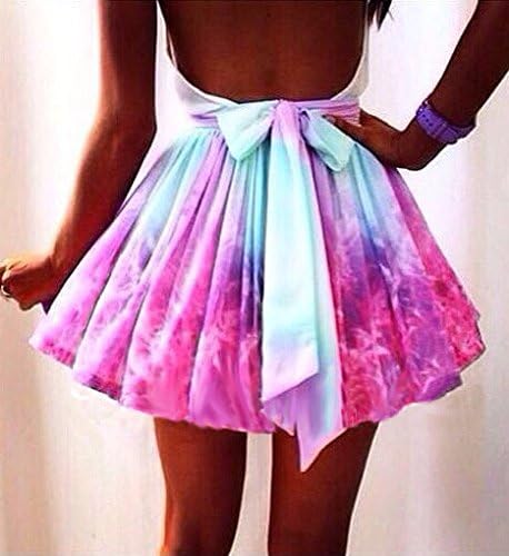 Fashion irregular galaxies skirt (S)