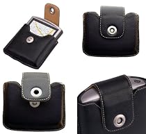 Leather Case Magellan: GPS carry case for satellite navigational systems, fits models: Magellan Roadmate 1217, 1200 1215.. - see description