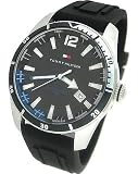 Tommy Hilfiger Silicone Black Dial Men's watch #1790779