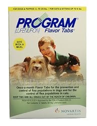 Novartis Program for Dogs ''11-20-lbs'' & Cats ''6-lbs'' (Green)
