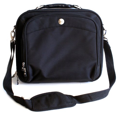 Genuine Dell Black Classic D-Series Nylon Notebook/Laptop Carrying-Case Tote Bag Briefcase Fits Most Notebook with up to a 14.1