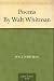 Books : Poems By Walt Whitman
