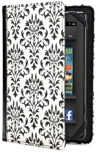 Verso Versailles Cover for Kindle Fire - Black/White