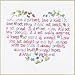 Janlynn Stamped Cross Stitch Kit, Love Is Patient