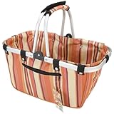 UPC 841627004770 product image for JanetBasket Large Aluminum Frame Basket, 18-Inch x 10-Inch x 9.5-Inch, Brown Str | upcitemdb.com