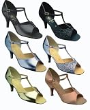 1529 Wide Fitting Ladies' Sandal with a 2.5 Slim Heel