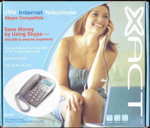 XACT SKYPE IVO INTERNET TELEPHONE XVP620 NEW!