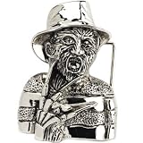 Body Candy - Officially Licensed FREDDY KRUEGER'S FACE Belt Buckle