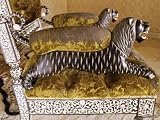 Ebony Wood and Ivory Inlay Detail on One of the Pair of Throne
Chairs, Sirohi Palace, Sirohi, India Photographic Poster Print by
John Henry Claude Wilson, 30x40