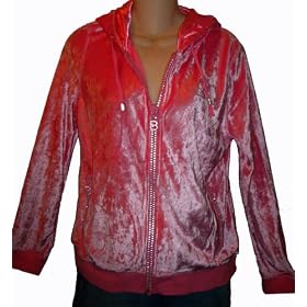 BCBG Maxazria Hooded Hoodie Sweat Jacket Embellished w  Rhinestones Available in Several Colors and...