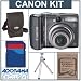 Canon Powershot A590 IS Digital Camera Kit, with 4 GB SD Memory Card, Table Top Tripod, Camera Case,Mack 3 Year Digital Still Camera Extended Warranty