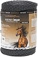 ElectroBraid PBRC1000B2-EB Horse Fence Conductor Reel, 1000-Feet, Black