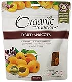 Organic Traditions Dried Organic, Apricots, 8 Ounce
