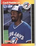 1989 Donruss #442 Cecil Fielder - Toronto Blue Jays (Baseball Cards)