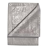 TEKTON 6340 12-Foot by 24-Foot Silver Tarp