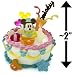 Mickey Mouse [~2"]: Disney Deco-Cake Miniature Series (Japanese Import)_s-1