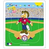 MLB Texas Rangers Baseball Puzzle