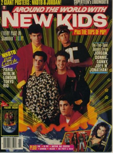 Around the World With New Kids (Plus The Tops of the Pops) November 1991 - New Kids On the Block, Extreme, Paula Abdul, Tommy Page