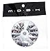 Premium MASH 1200 Piece 12 Color Nail Art Nailart Design Butterfly Shape Rhinestones