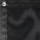 JFN Heavy Duty PVC Windscreen, Black, 9' x 30'