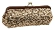 La Regale Sequin Leopard Clutch