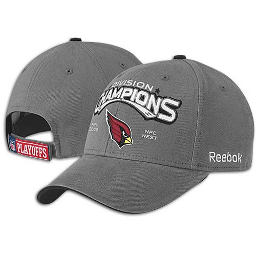 Buy Cardinals Reebok Mens NFL '08 Division Champion LR Cap