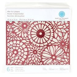 Martha Stewart Crafts Die-Cut Pages 12'' X 12'' Foil By The Package