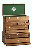Gerstner - Golden Oak 92XL/B92XL Pro Series I Chest and Base Set w/nickel hardware