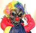 Hanging Halloween Clown Prop With Motion + Sound