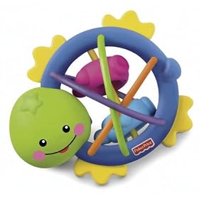 Fisher Price Clutch N Shake Turtle Toy, 2 pack