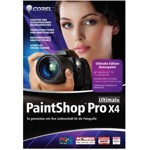 PaintShop Pro X4 Ultimate DE