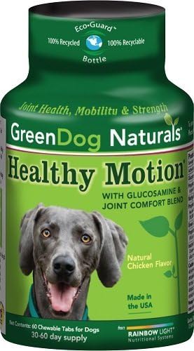 Green Dog Naturals, Healthy Motion, chewable - 60 Tab, 2 pack