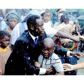 Don Cheadle autographed 8x10 Hotel Rwanda photo