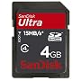 SanDisk SDHC Ultra 4 GB Speicherkarte und 10 Euro Gutschein f�r Online-Fotoservice - exklusiv bei Amazon.de