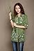 Ashir Aley Embroidered Peasant Dressy Tops 3/4 Sleeve Mexican Blouse