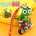 ご当地であります★ご当地ケロロ軍曹根付携帯ストラップ(高速限定・バイクケロロ)