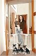 Bindaboo HALLWAY SECURITY Metal Gate 29.5H" BLACK B1104