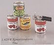 Reutter Porcelain Miniature Cans and Opener